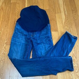 Madewell maternity skinny jeans